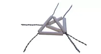 TRIÁNGULO DE PORCELANA 80 MM - PHYSIS